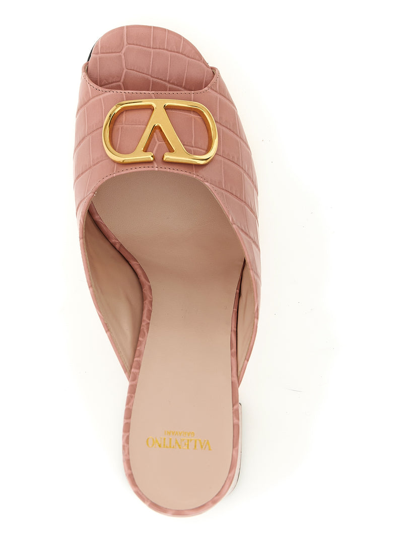 Valentino Garavani Vlogo Signature Slides Variant 5 | Urbalenti™ NYC