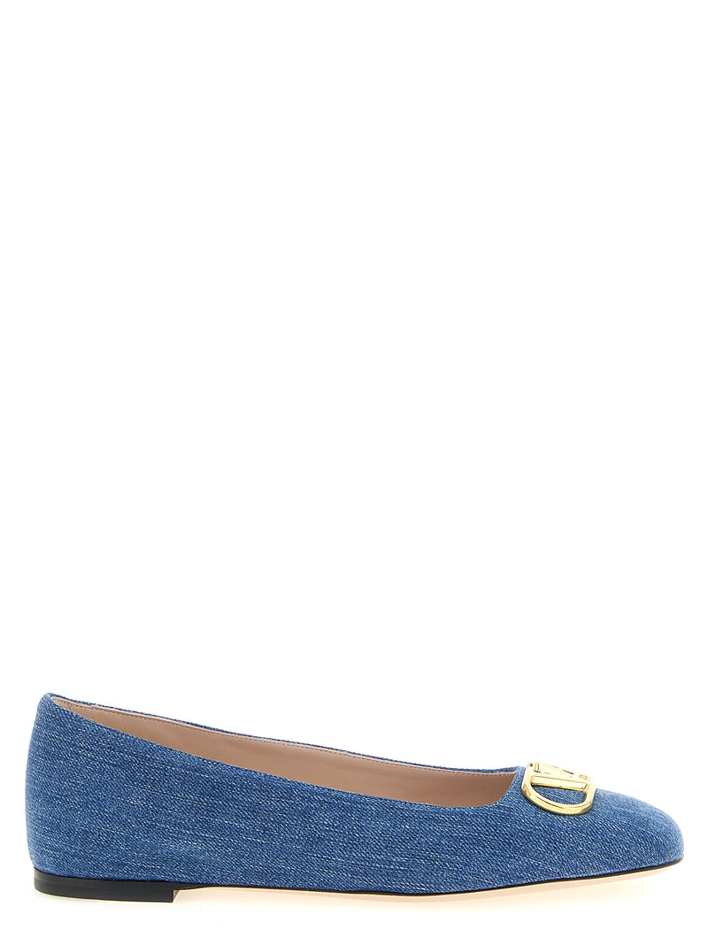 Valentino Garavani Valenitno Garavani Vlogo Signature Ballet Flats Variant 2 | Urbalenti™ NYC