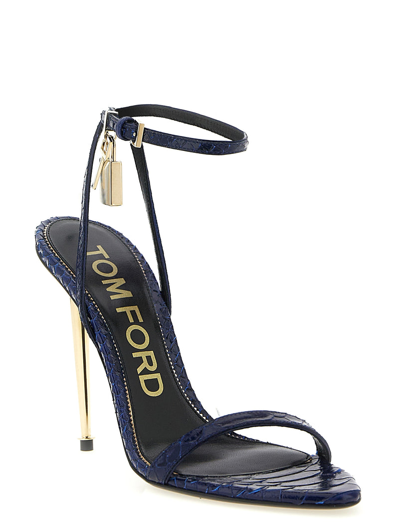 Tom Ford Padlock Sandals | Urbalenti™ NYC