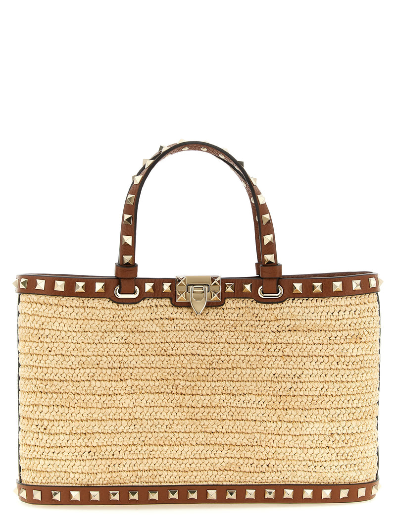 Valentino Garavani Rockstud Small Shopping Bag | Urba... | Urbalenti™ NYC