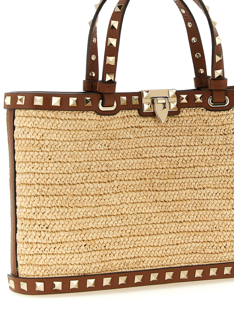 Valentino Garavani Rockstud Small Shopping Bag | Urba... | Urbalenti™ NYC