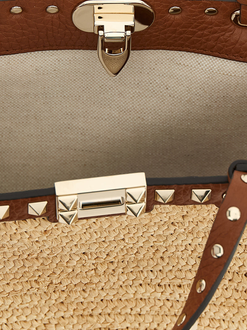Valentino Garavani Rockstud Small Shopping Bag | Urba... | Urbalenti™ NYC