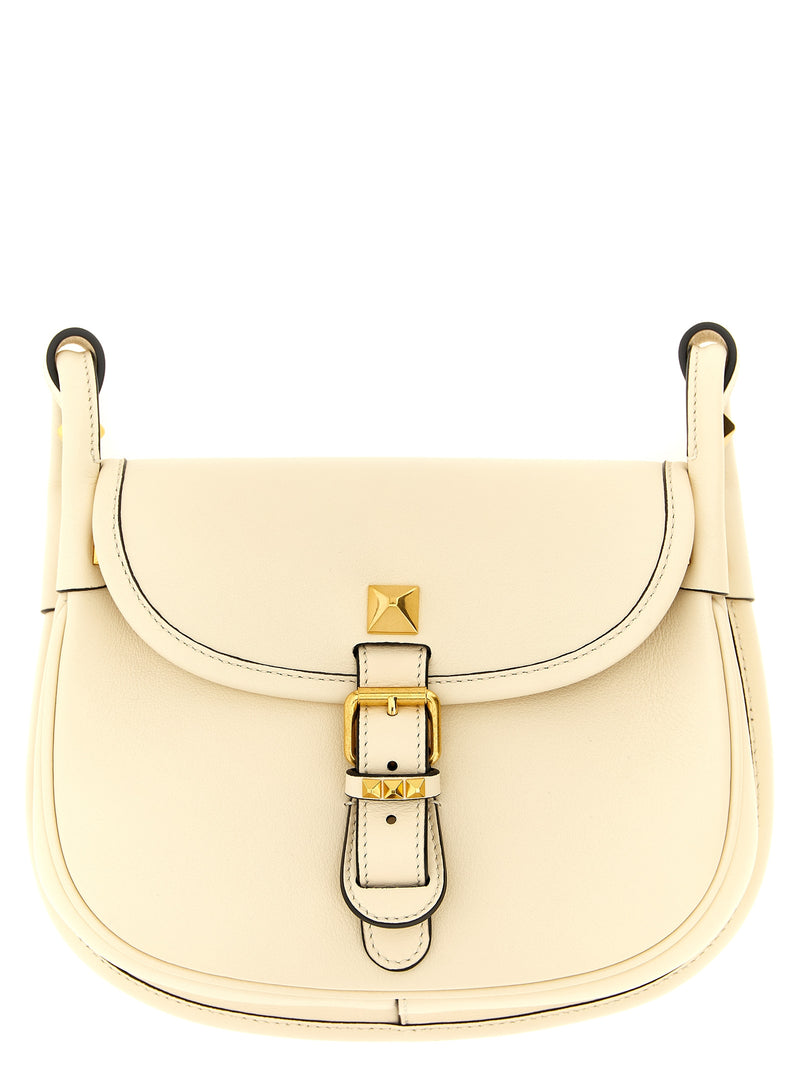 Valentino Garavani Valentinogaravani Flaneuse Small Shoulder Bag - Leath... | Urbalenti™ NYC