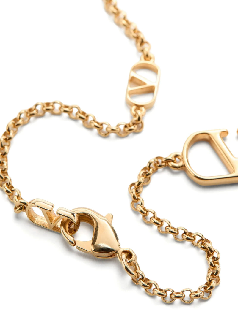 Valentino Garavani Vlogo Signature Necklace - Gold | Urbalenti™ NYC