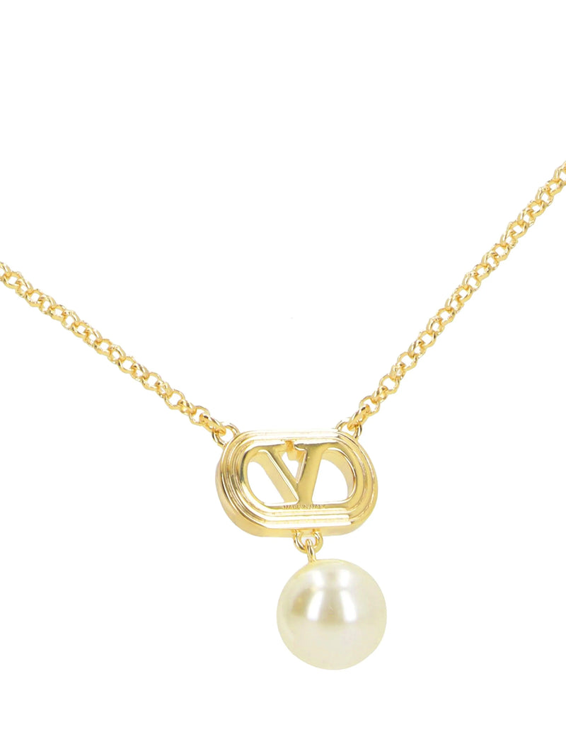Valentino Garavani Vlogo Signature Necklace | Urbalenti™ NYC