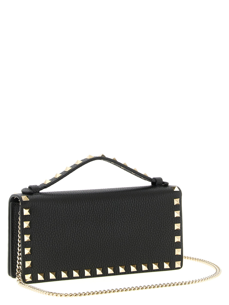 Valentino Garavani Valentino Garavani Rockstud Wallet On Chain