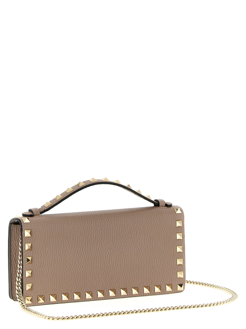Valentino Garavani Valentino Garavani Rockstud Wallet On Chain