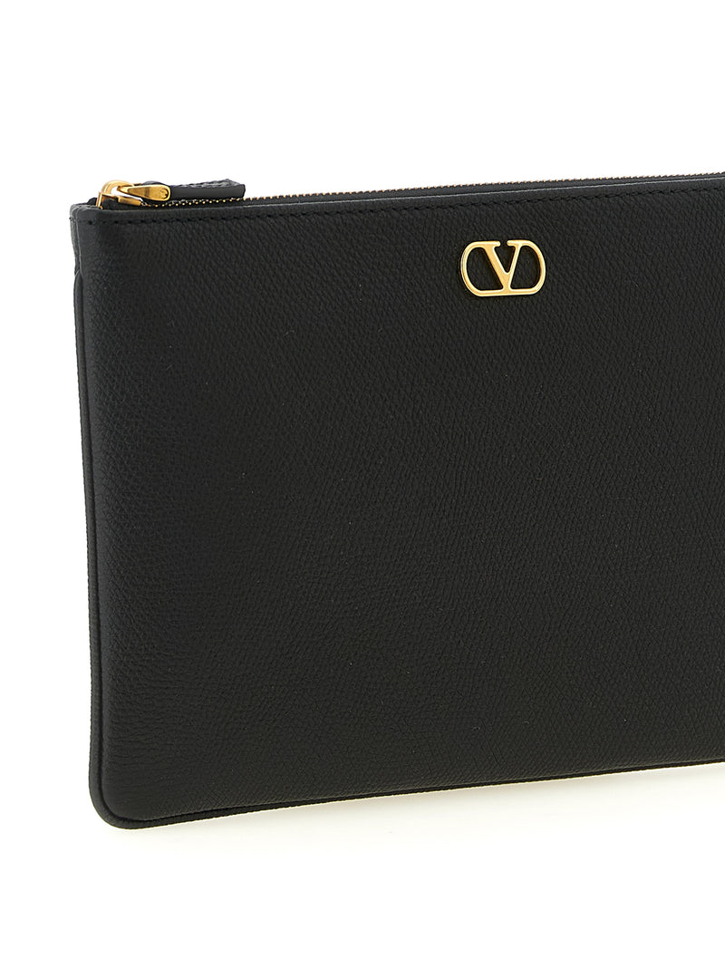 Valentino Garavani Vlogo Medium Clutch Bag | Urbalenti™ NYC