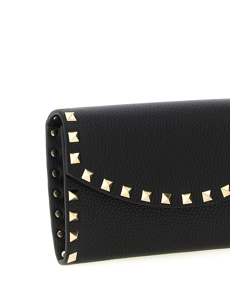 Valentino Garavani Rockstud Wallet On Chain | Urbalenti™ NYC