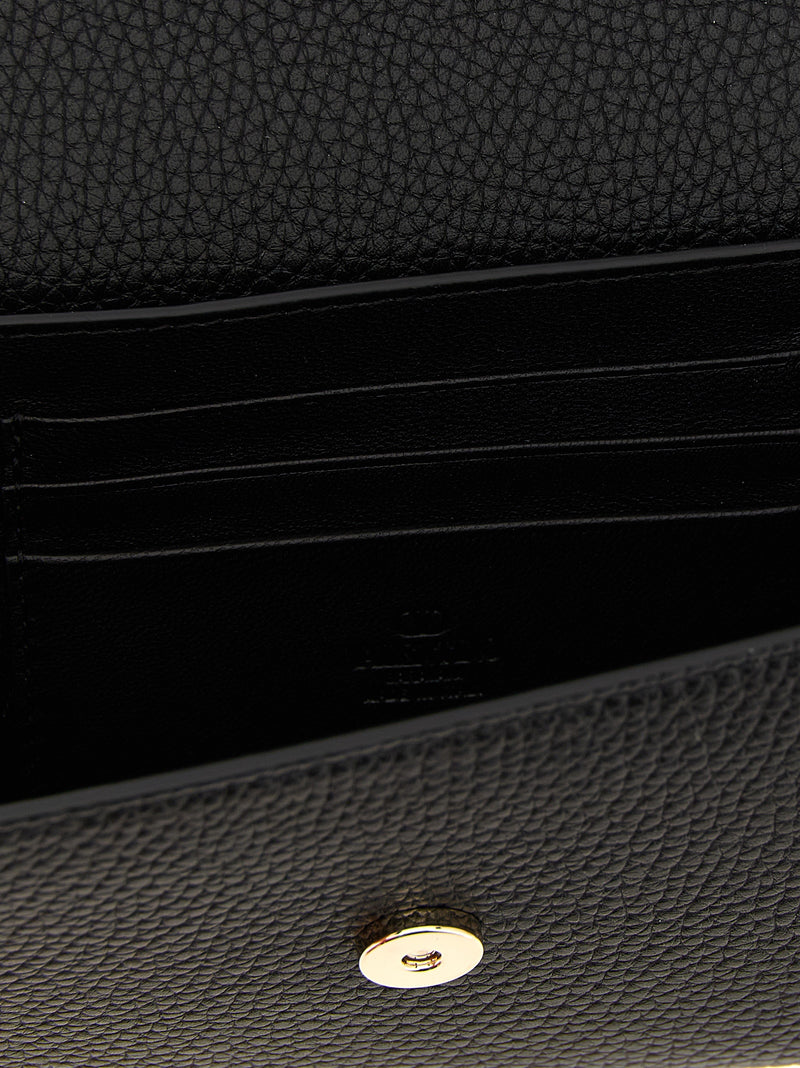 Valentino Garavani Rockstud Wallet On Chain | Urbalenti™ NYC