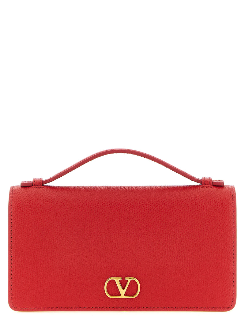 Valentino Garavani Wallet On Chain Valentino Garavani Vlogo Signature | Urbalenti™ NYC
