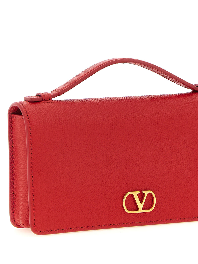 Valentino Garavani Wallet On Chain Valentino Garavani Vlogo Signature | Urbalenti™ NYC