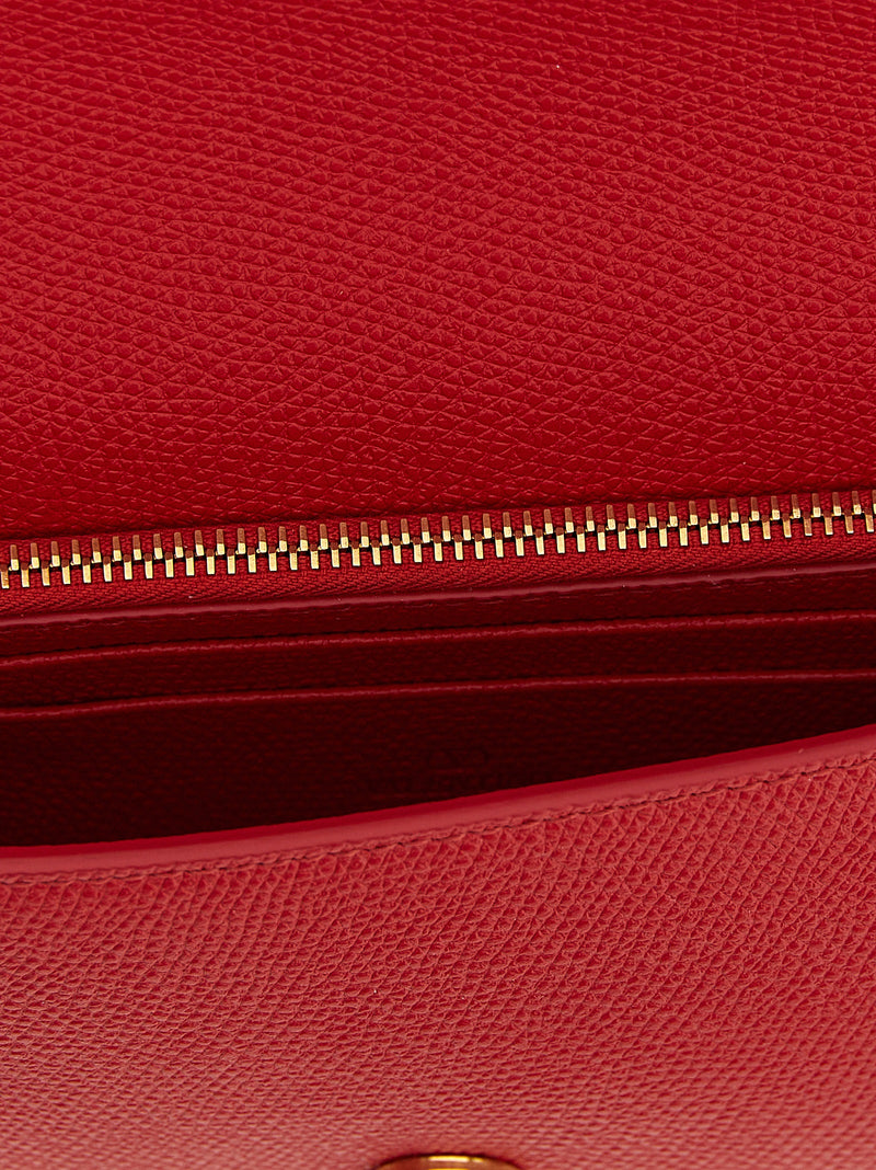 Valentino Garavani Wallet On Chain Valentino Garavani Vlogo Signature | Urbalenti™ NYC
