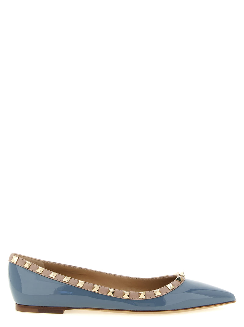 Valentino Garavani Rockstud Ballet Flats | Urbalenti™ NYC
