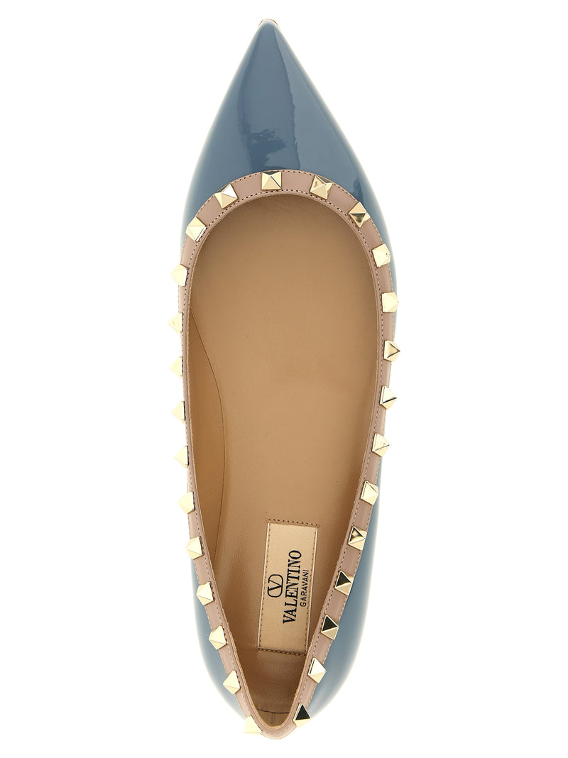 Valentino Garavani Rockstud Ballet Flats | Urbalenti™ NYC