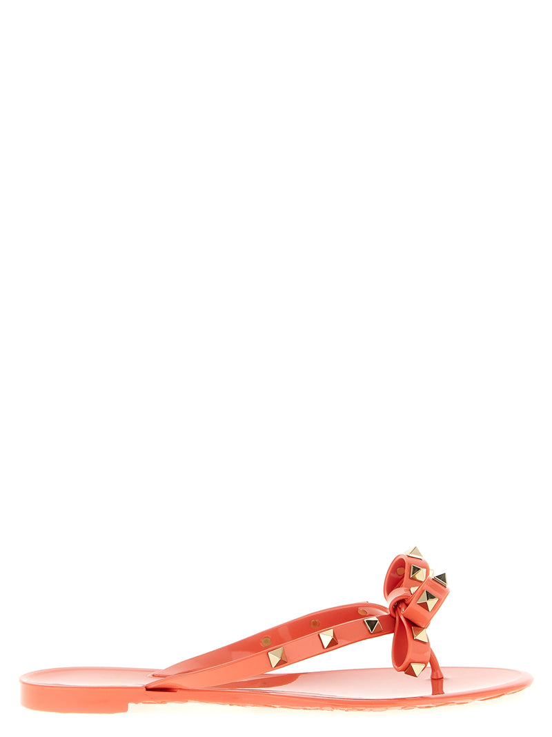 Valentino Garavani Rockstud Thong Sandals | Urbalenti™ NYC