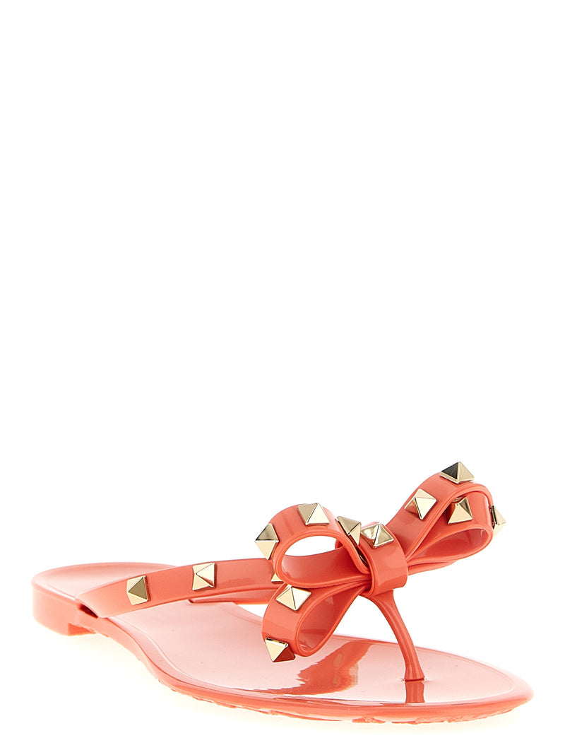 Valentino Garavani Rockstud Thong Sandals | Urbalenti™ NYC