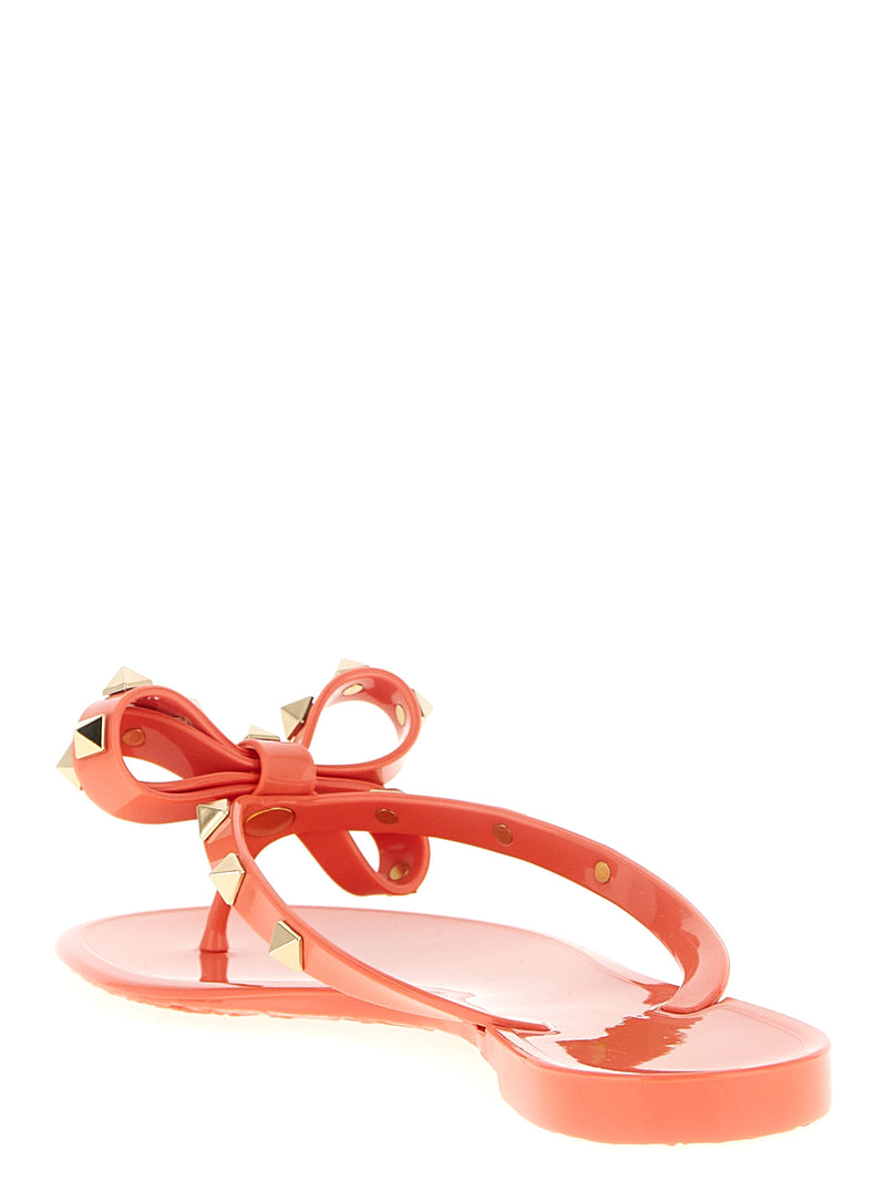 Valentino Garavani Rockstud Thong Sandals | Urbalenti™ NYC