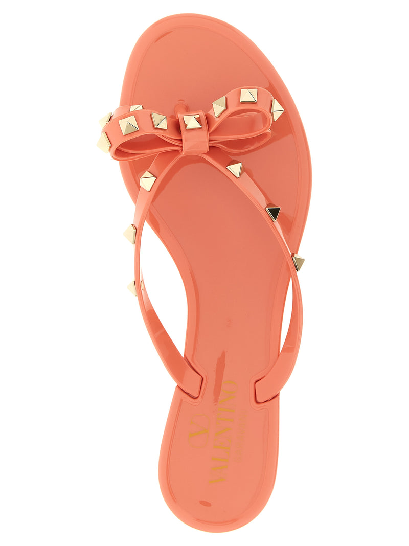 Valentino Garavani Rockstud Thong Sandals | Urbalenti™ NYC