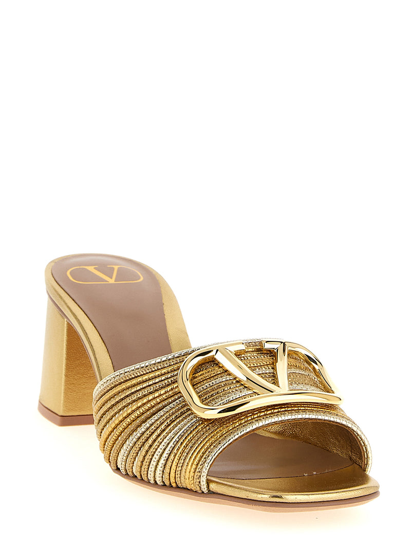 Valentino Garavani Vlogo Signature Slides Variant 2 | Urbalenti™ NYC