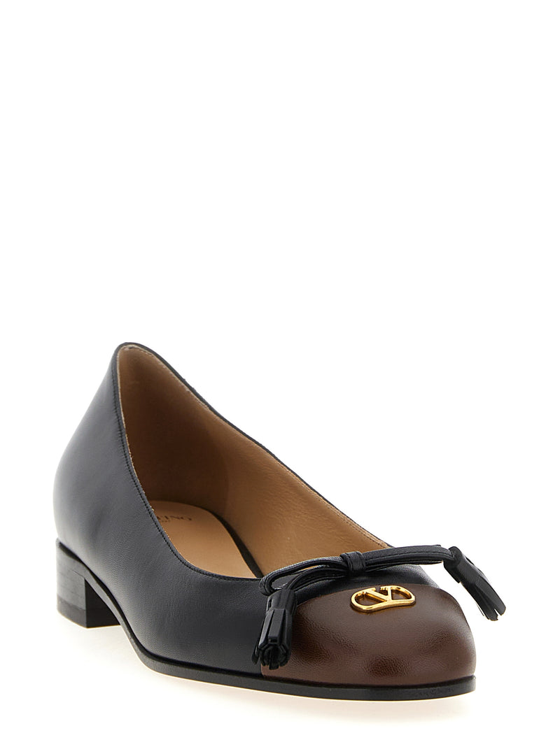Valentino Garavani Valet Du Roi Ballet Flats - Leather - Style DDTBXV |... | Urbalenti™ NYC