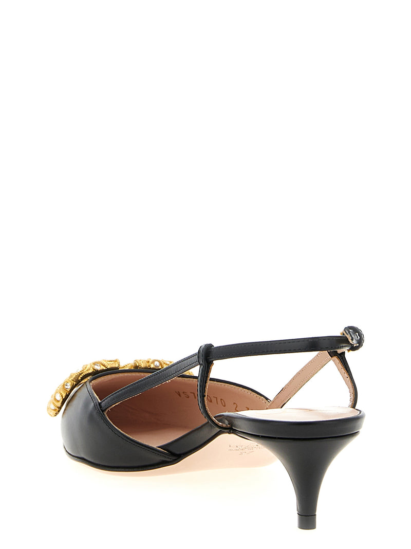 Valentino Garavani Slingback Valentino Garavani Vlogo Signature