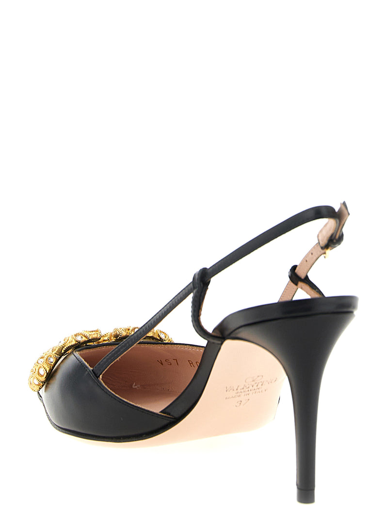 Valentino Garavani Slingback Valentino Garavani Vlogo Signature Variant 2 | Urbalenti™ NYC