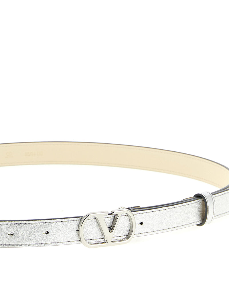 Valentino Garavani Belt With Vlogo Buckle | Urbalenti... | Urbalenti™ NYC