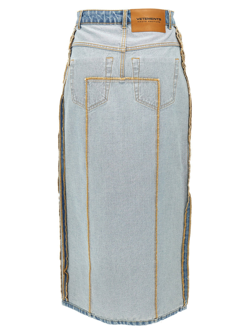 Vetements Vetements Inside-out Skirt