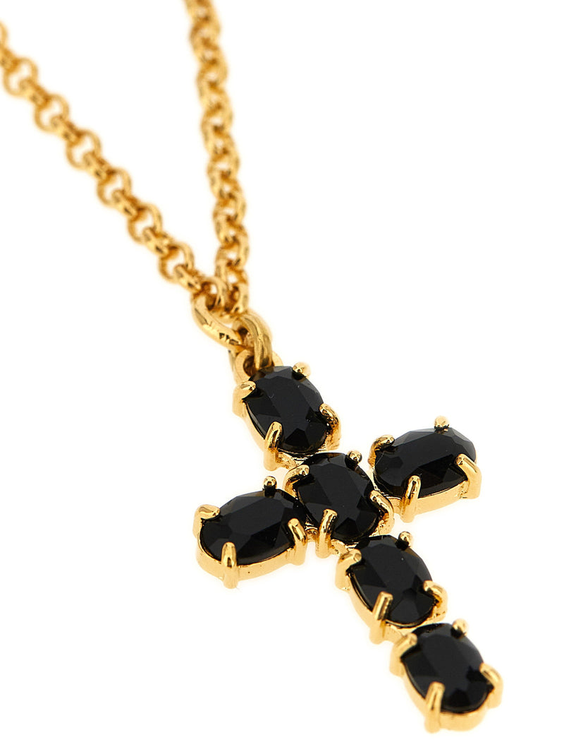 Dolce & Gabbana Dolce & Gabbana Crystal Cross Bracelet