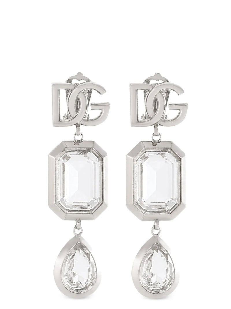 Dolce & Gabbana Dolce & Gabbana Pendant Earrings With Crystals