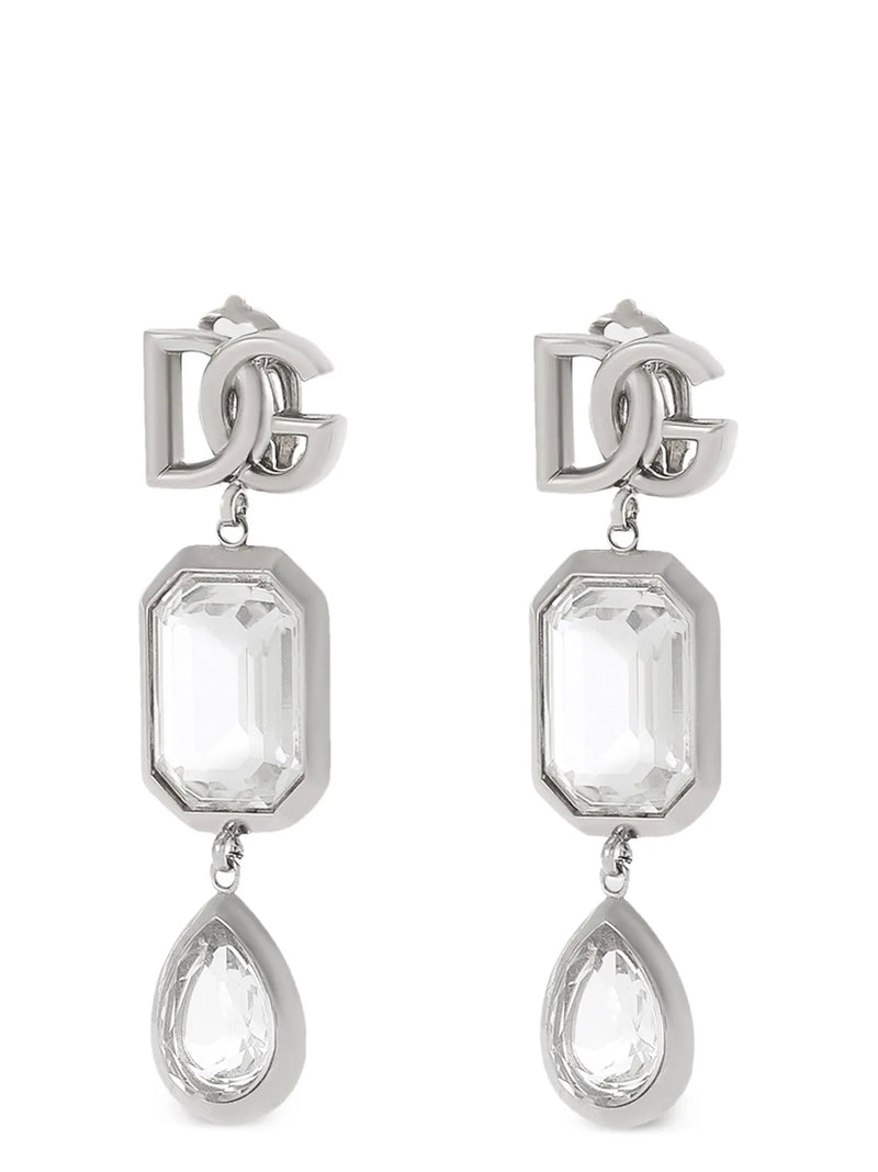 Dolce & Gabbana Dolce & Gabbana Pendant Earrings With Crystals