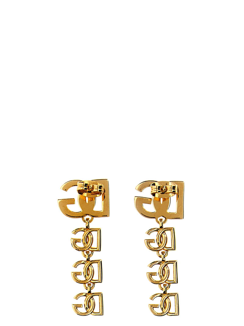 Dolce & Gabbana Logo Earrings | Urbalenti™ NYC