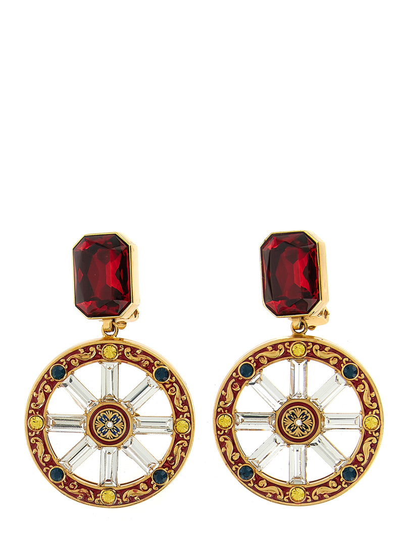 Dolce & Gabbana Dolce & Gabbana Ruota Carretto Earrings