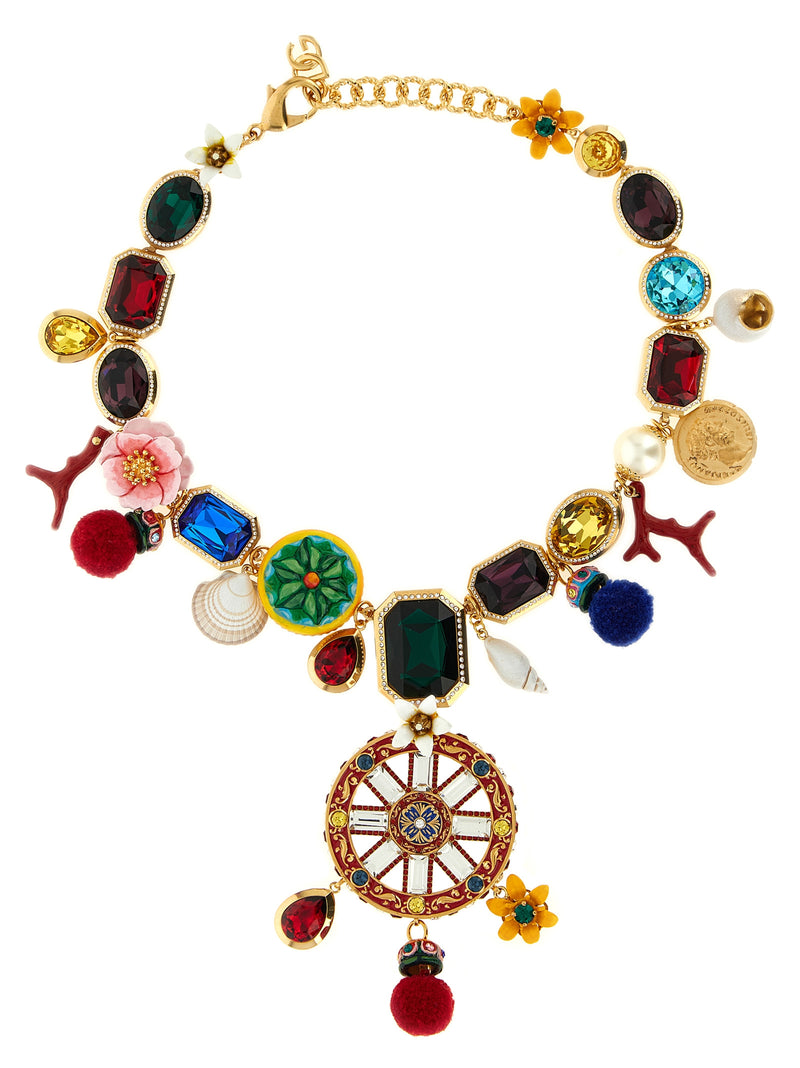 Dolce & Gabbana Dolce & Gabbana Ruota Carretto Necklace
