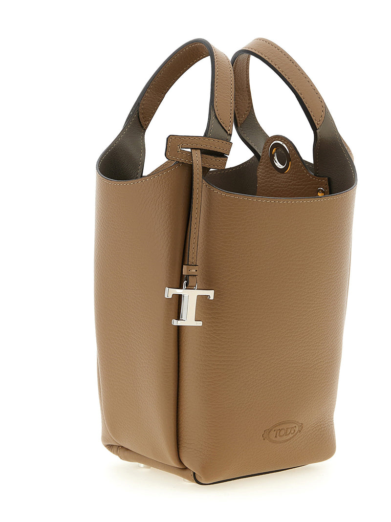 Tod's Tod's T Timeless Mini Bucket Bag