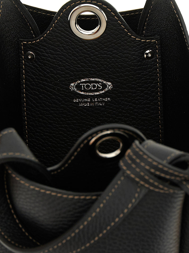 Tod's Tod's T Timeless Mini Bucket Bag
