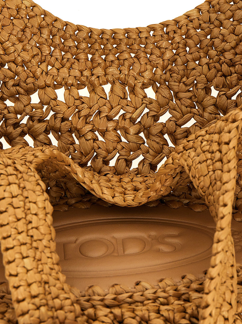 Tod's Small Raffia Shopping Bag | Urbalenti™ NYC