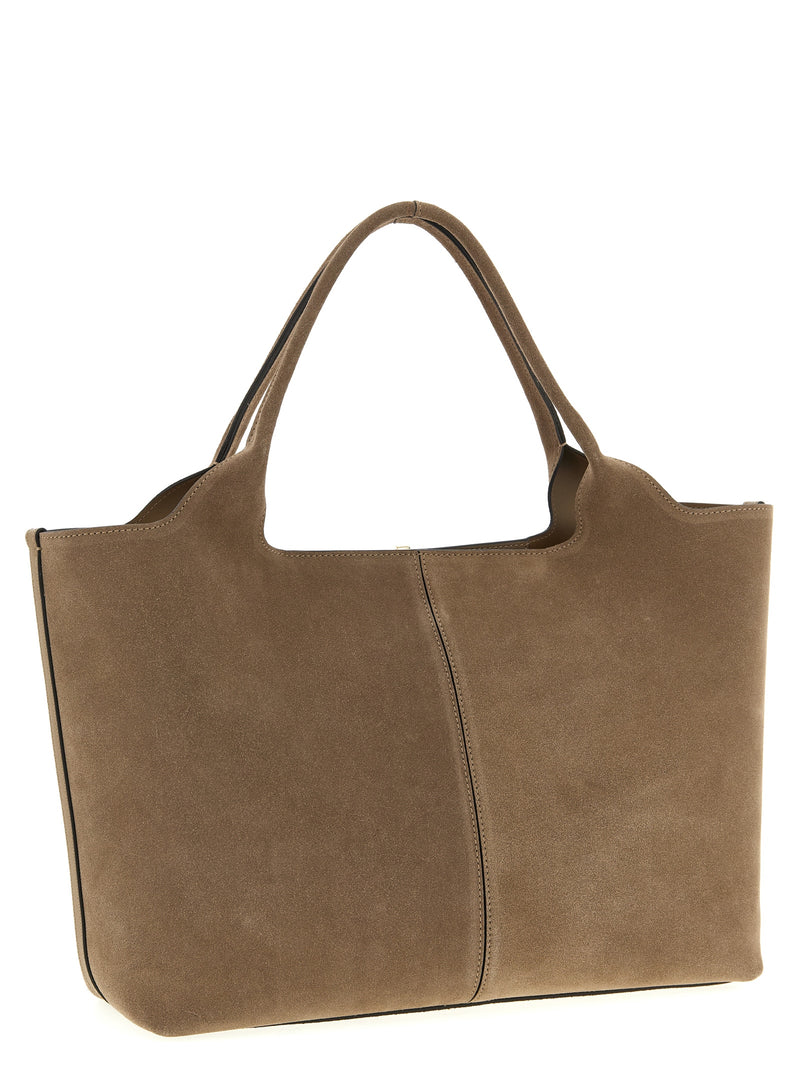 Tod's Tod's Small To Medium Suede Shopping Bag