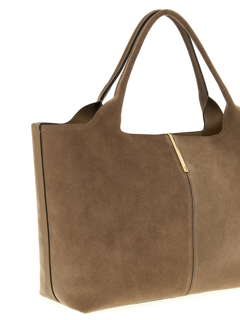 Tod's Tod's Small To Medium Suede Shopping Bag