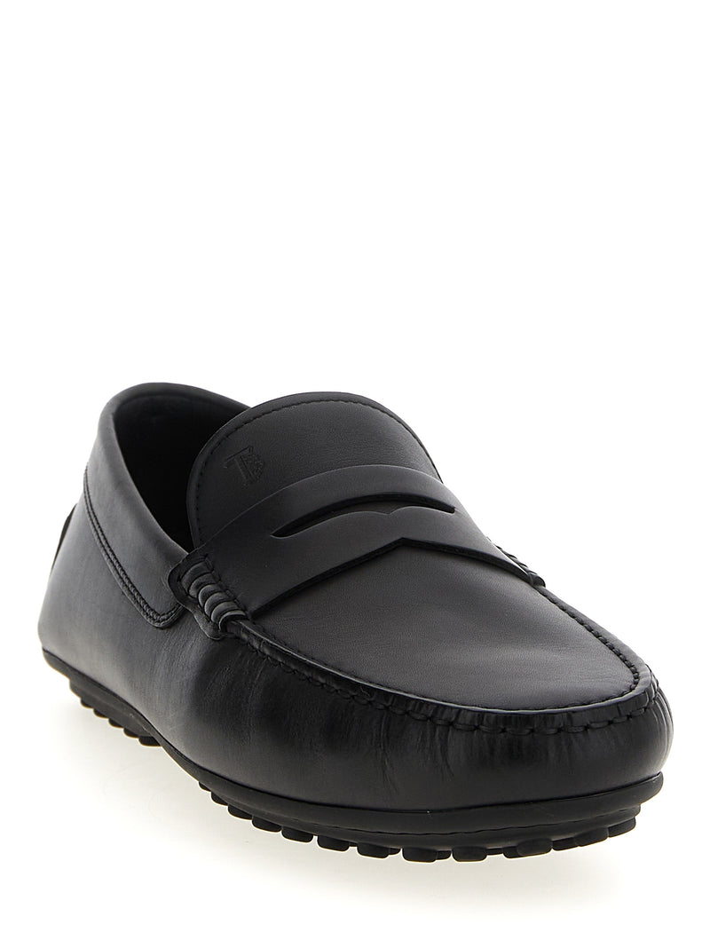 Tod's City Gommino Loafers - Rubber - Style 90B999 | Urbalenti™ NYC
