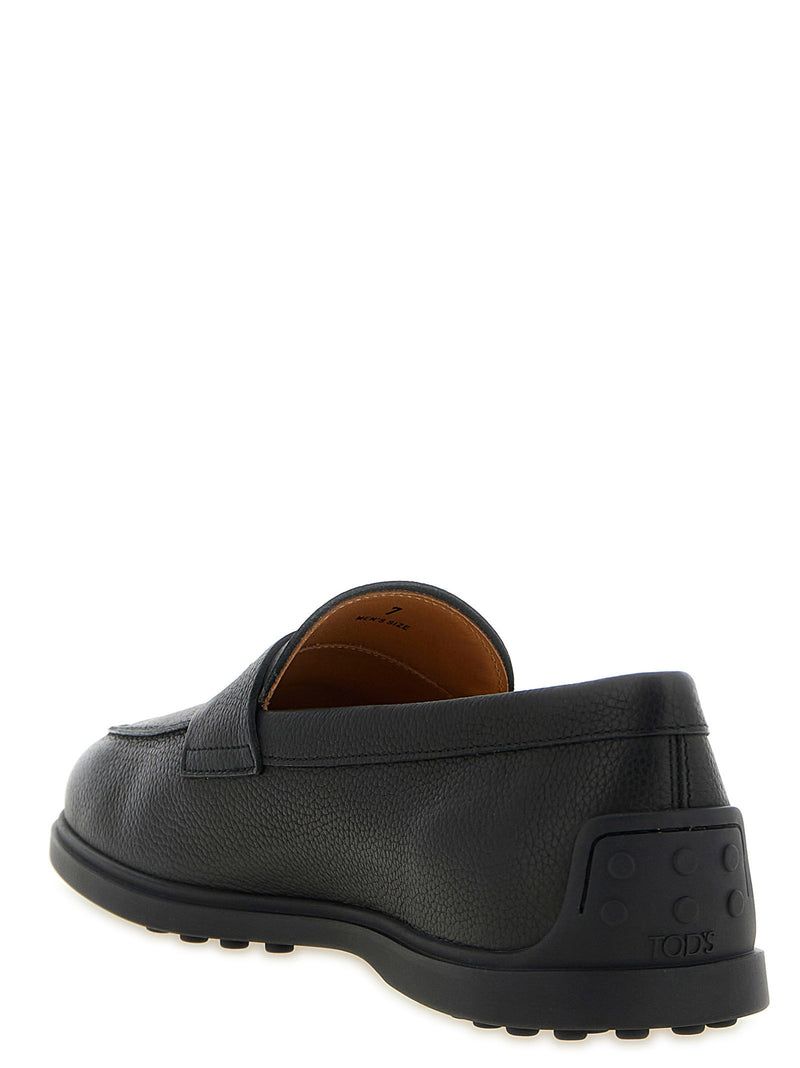 Tod's Tod's Hammered Leather Loafers