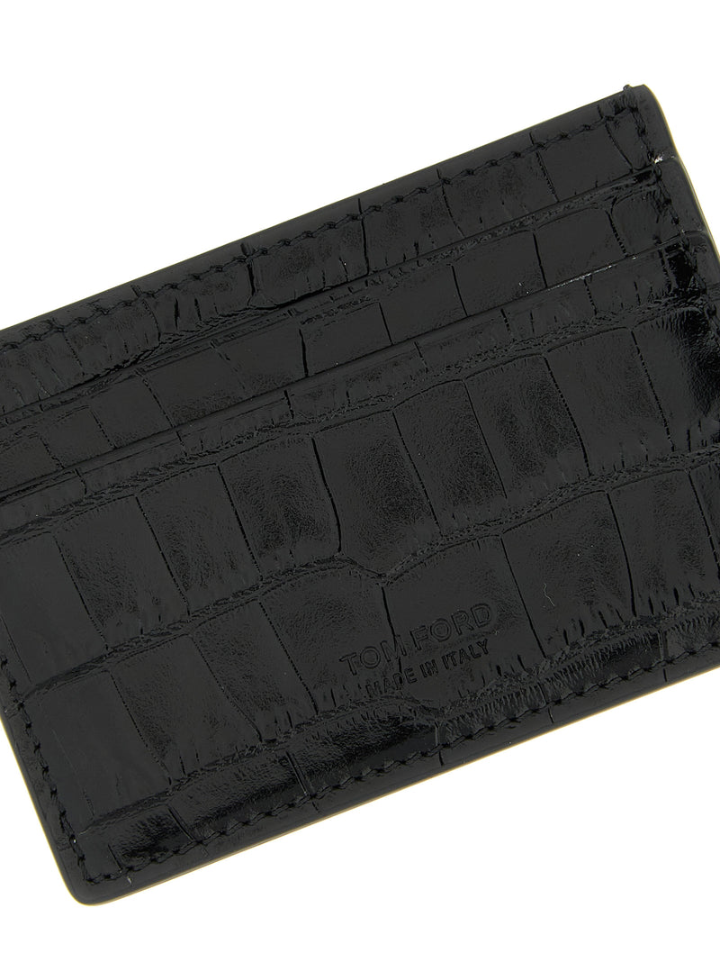 Tom Ford Tom Ford Crocodile Card Holder