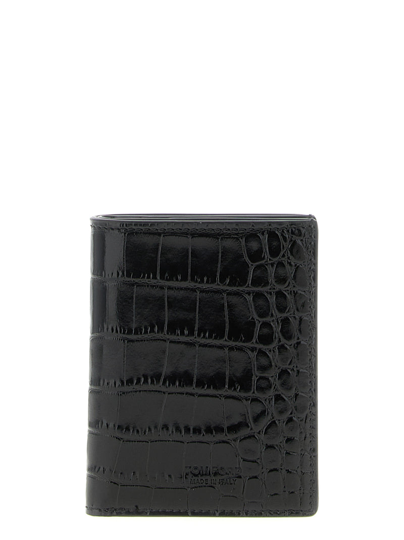 Tom Ford Tom Ford Cardholder Stmpa Crocodile