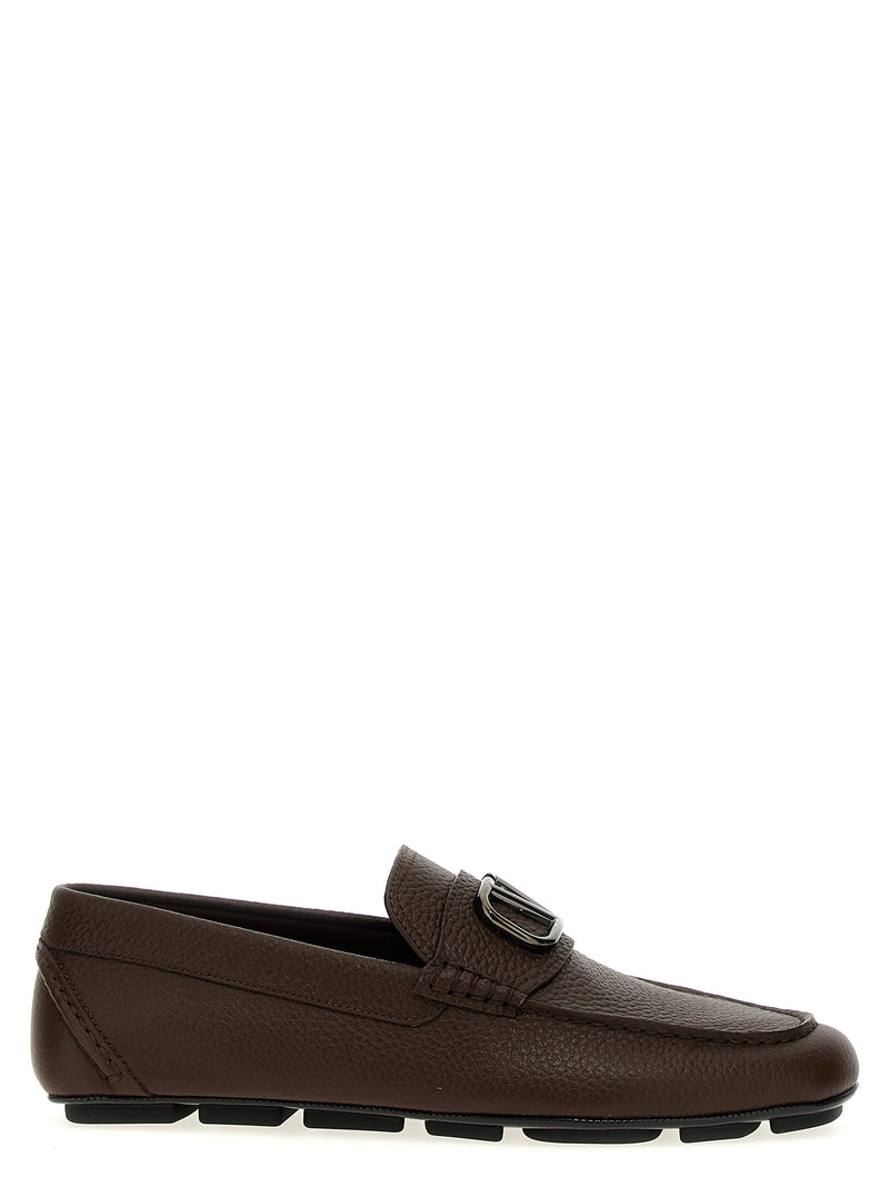 Valentino Garavani Vlogo Signature Loafers - Rubber - Style BNTKG8 | Urb... | Urbalenti™ NYC