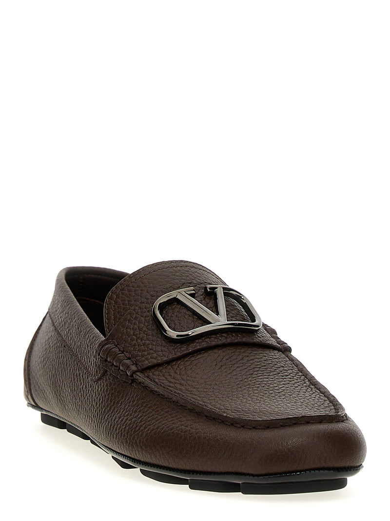 Valentino Garavani Vlogo Signature Loafers - Rubber - Style BNTKG8 | Urb... | Urbalenti™ NYC