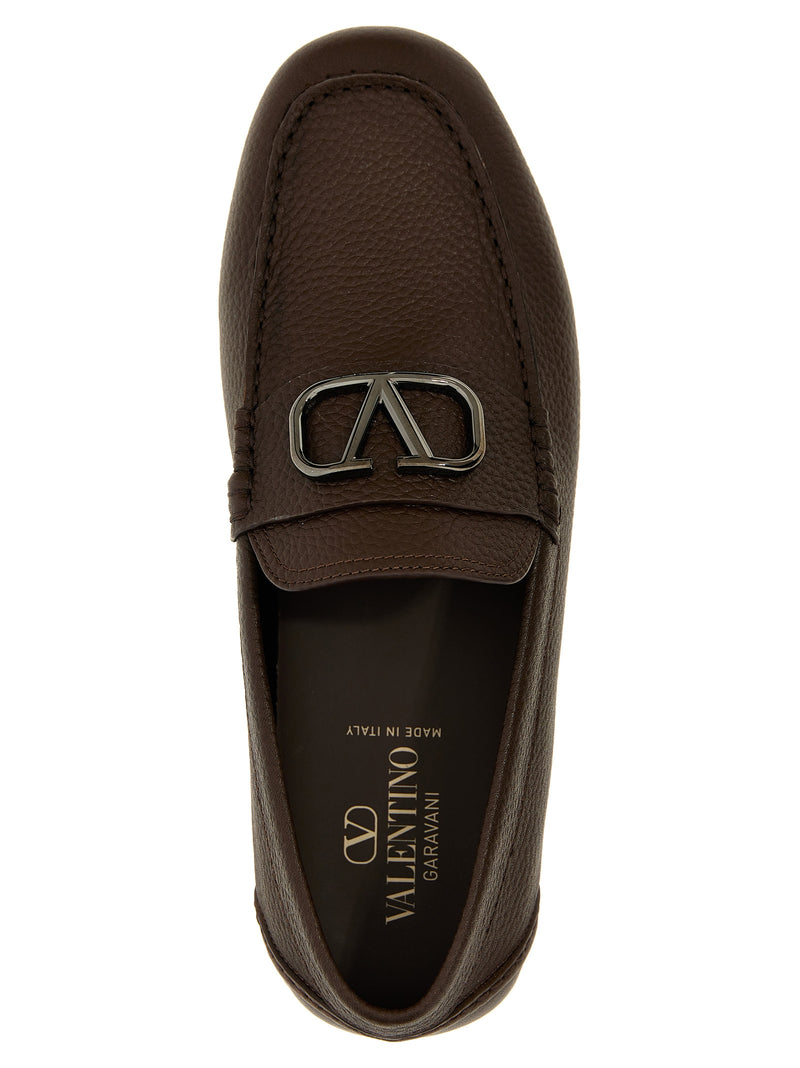 Valentino Garavani Vlogo Signature Loafers - Rubber - Style BNTKG8 | Urb... | Urbalenti™ NYC