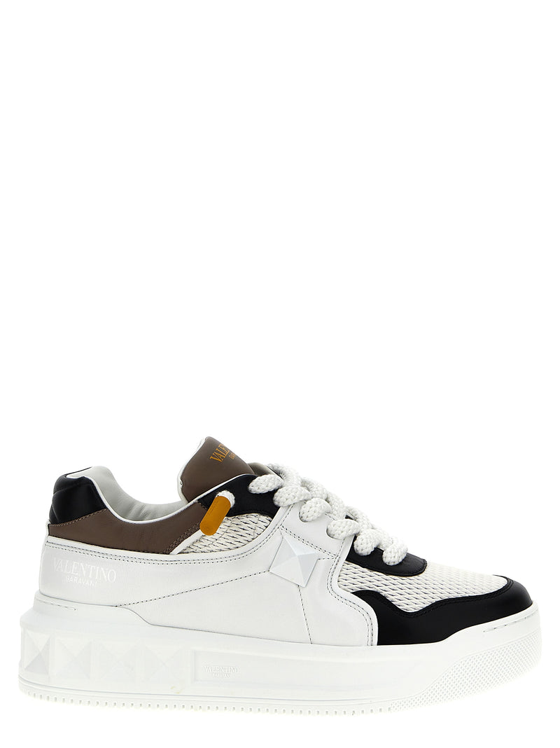 Valentino Garavani One Stud Xl Sneakers - Leather Printed - Style WWARJF... | Urbalenti™ NYC