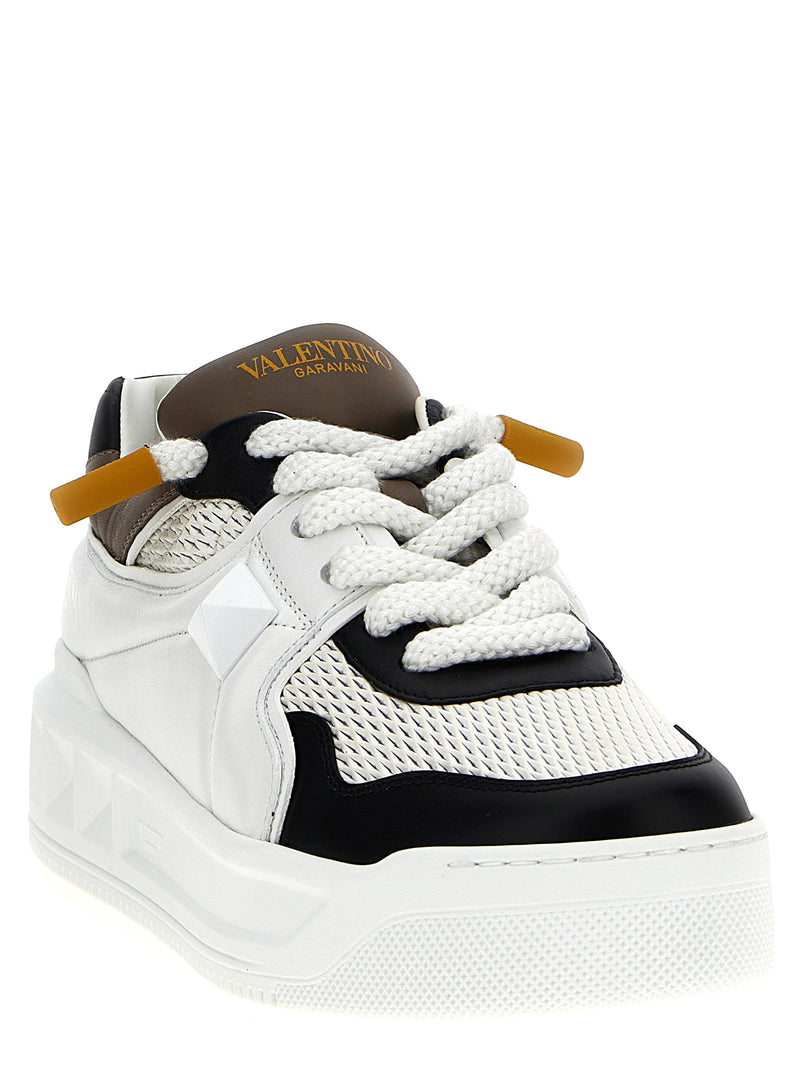 Valentino Garavani One Stud Xl Sneakers - Leather Printed - Style WWARJF... | Urbalenti™ NYC