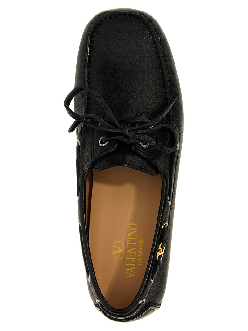Valentino Garavani Driver Fastaway Loafers | Urbalenti™ NYC